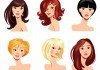 Frisuren zur Gesichtsform