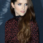 Anna Kendrick Frisuren Braun Langhaarfrisuren Volumen Seitlich Getragen
