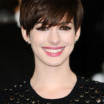 Anne Hathaway Frisuren Braun Kurzhaarfrisur
