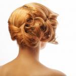 Chignon Frisur Braun Dutt