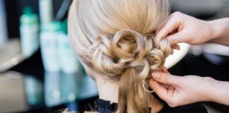 Festtagslook-Steckfrisur-klassisch-und-glamourös