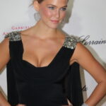 Bar Refaeli Frisuren Dunkelblond Langhaar Hochsteckfrisur Zopf