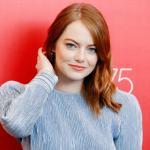 Frisuren Emma Stone Mittellang Rot Scheitel Langhaarfrisur