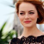 Frisuren Emma Stone Mittellang Rot Hochsteck