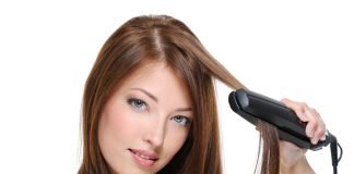 Glätteisen Haare Glätten Langeshaar