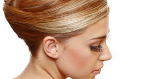 Hochsteckfrisur Weihnachten Weihnachtsfest Elegant Blond