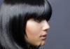 Long Bob mit Pony und Glattem Haar