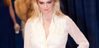 Kate Upton Frisuren Hairstyles Blond Langhaarfrisur Glattes Haar Rena Schild Shutterstock.com
