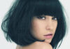 Frisuren Mittellang Pony - Schwarzer Bob Mittellang Kurzer Pony