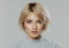 Frisuren Mittellang Stufig Bob Frisur Blond Volumen Kurzhaarfrisur